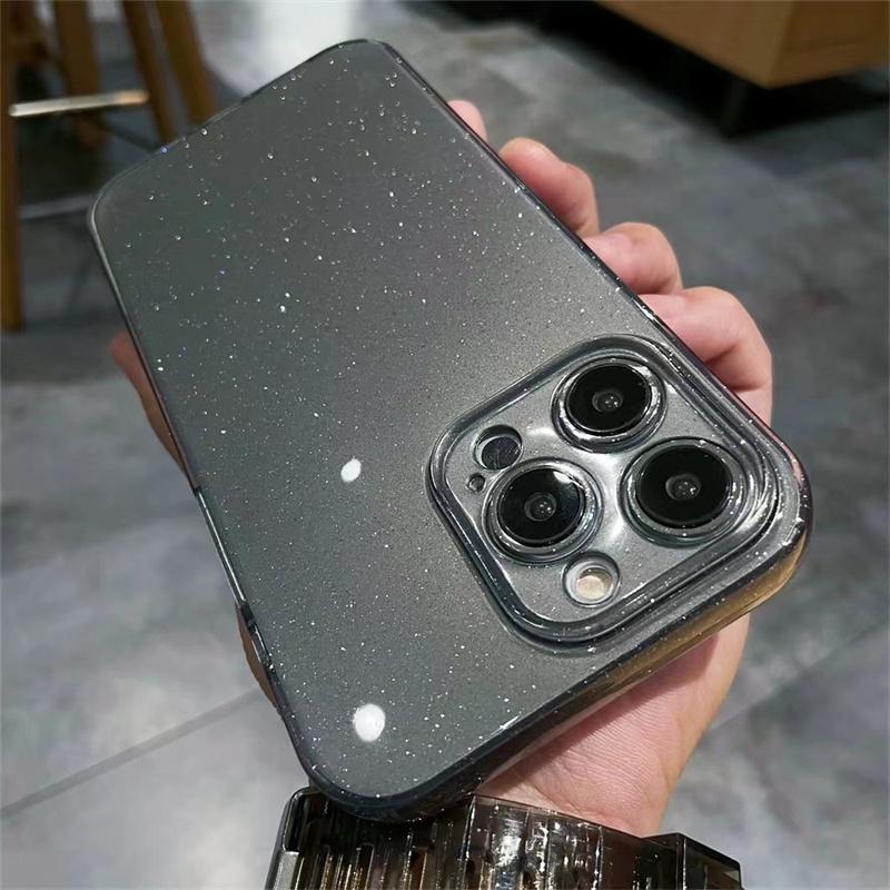 

Блестящий защитный чехол для камеры ярких цветов для iPhone 14 Pro Max 11 12 13 Pro Max X XR XS Max 7 8 Plus, мягкая задняя крышка из ТПУ For iPhone X