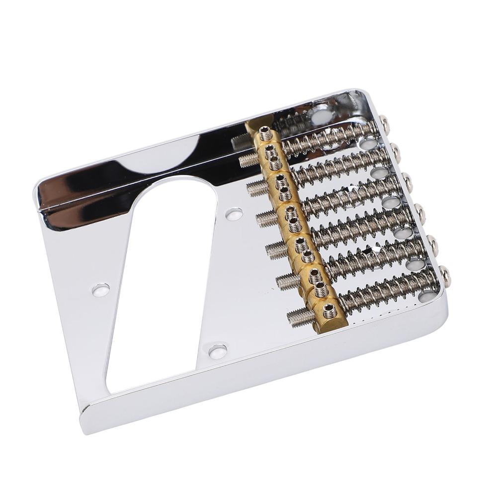 Metall für Telecaster Steg 6-Saiten Steg 6-Saiter Elektrische Gitarre Steg Für Elektrische Gitarren