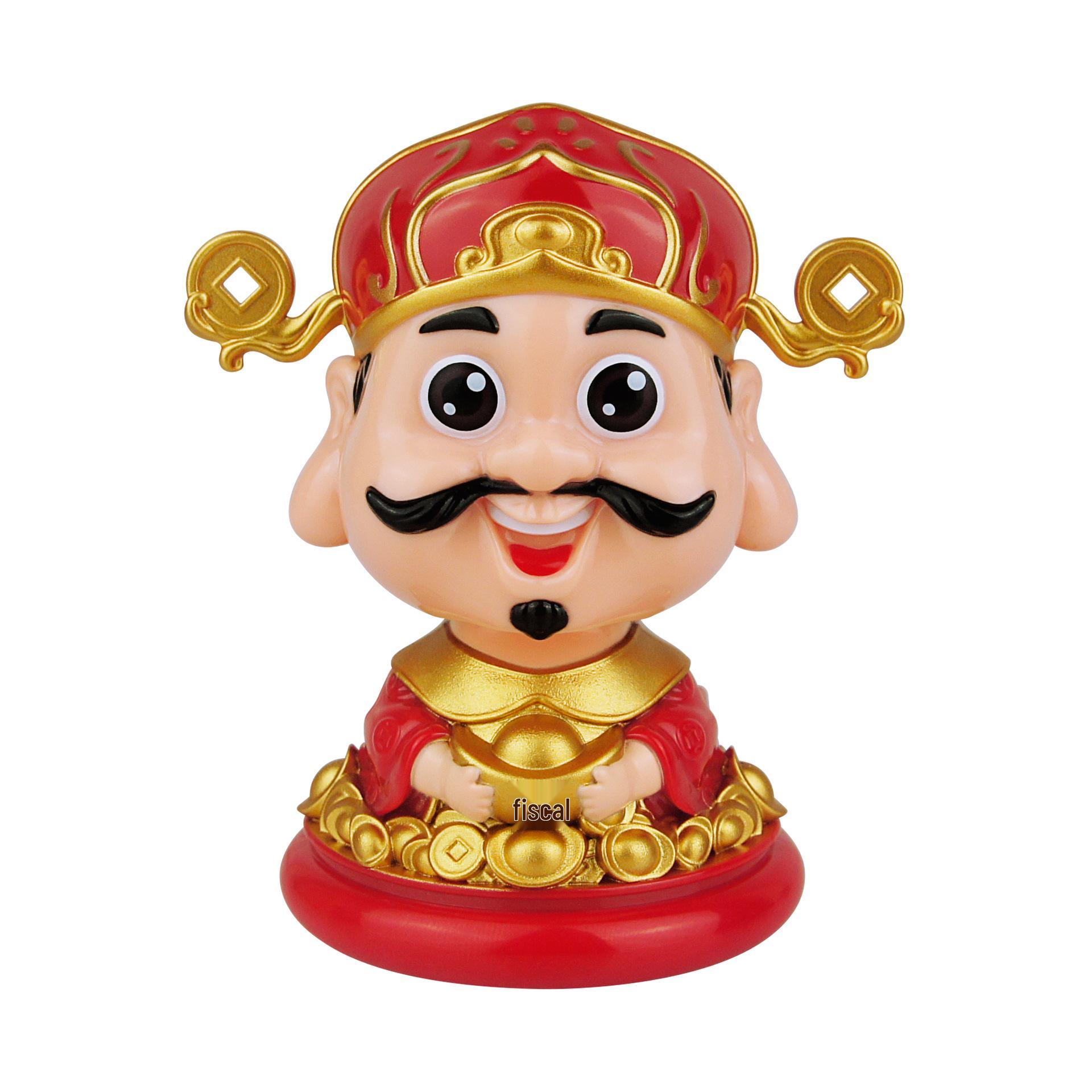 Солнечная кивающая фигурка панды в китайском стиле: 3D Креативный Домашний Декор Игрушка Подарок