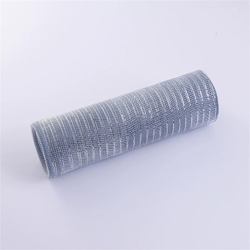 Christmas Tree Decorations Mesh Ribbon - For Wreath, Bow, Garland | Christmas/New Year Home Decor & Navidad Gift Accessories