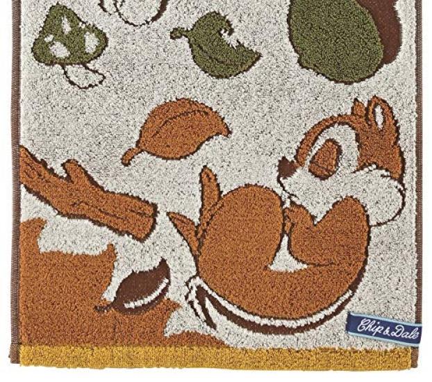 Marushin Face Disney Chip Dale Sleepy Antibacterial and 34 X 80 Cm Towel, & Twin, 100% Cotton, Deodorizing, 2006009300, Approx.