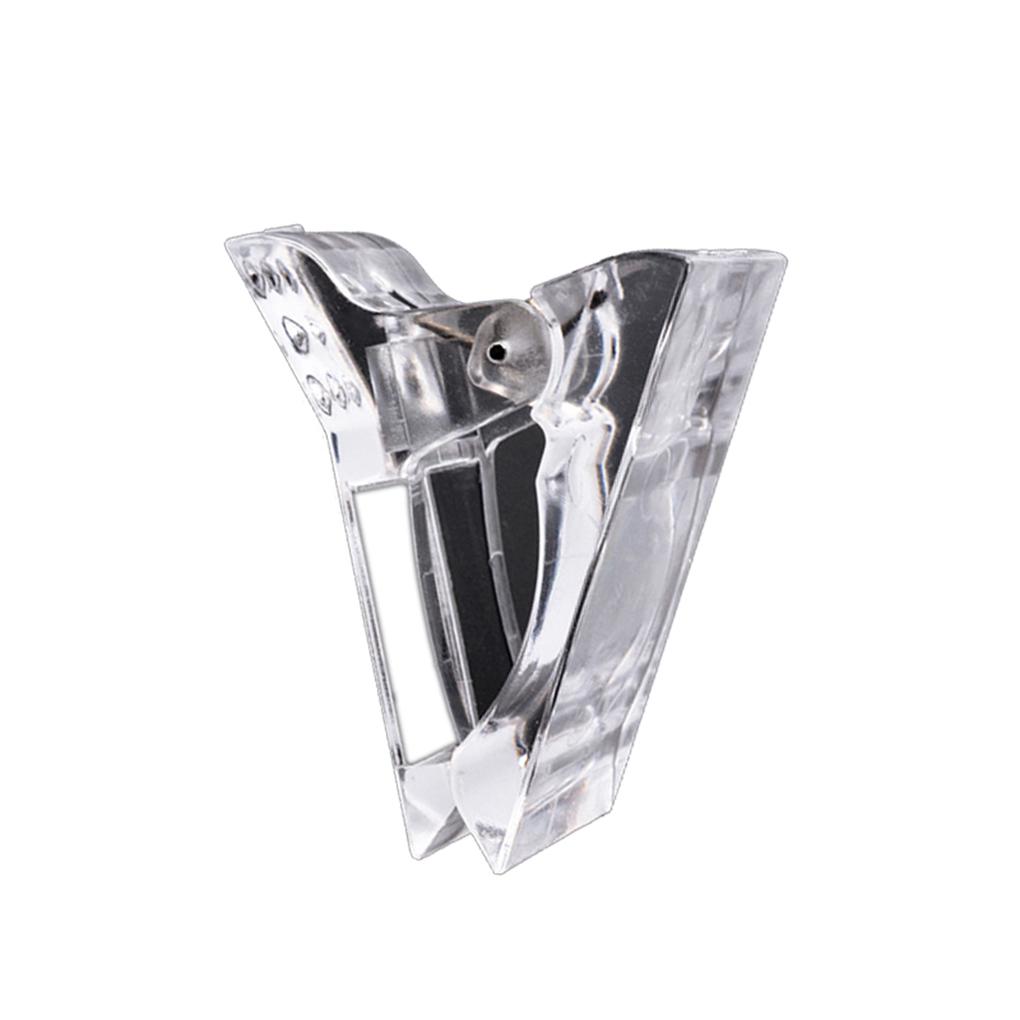 Packung mit 5 Nagelverlängerungsclips Maniküre Aufbauklemmen Haushalt Salon Professionell Formgebung Fingerspitzenkunst Maniküre