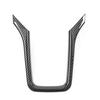 For Porsche Cayenne 2011-2017 ABS Carbon Fiber Car Center Control Decorative Frame Sticker Car Interior Accessories 1Pcs