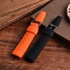 Premium Tropical Design Rubber Watch Band 20mm 22mm Quick Release Soft Silicone Diver Strap For Seiko Prospex/Citizen Promaster