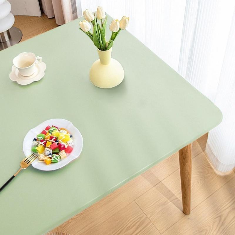 

Повністю обгорнута еластична скатертина Термостійка Водонепроникна Маслостійка Скатертина Захисна підкладка для обіднього столу Стійка до подряпин Зносостійка Підкладка 80x140cm table use