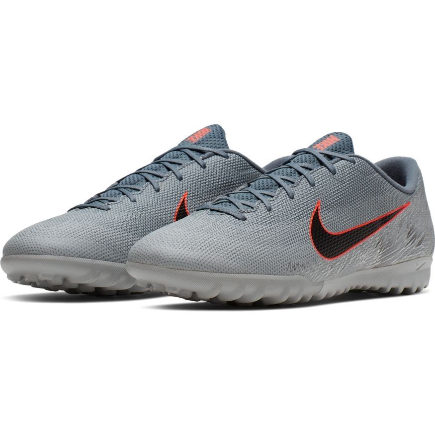 New Nike Vapor 12 Academy Slip Resistant Abrasion Resistant Soccer Shoes Men's Gray AH7384-408