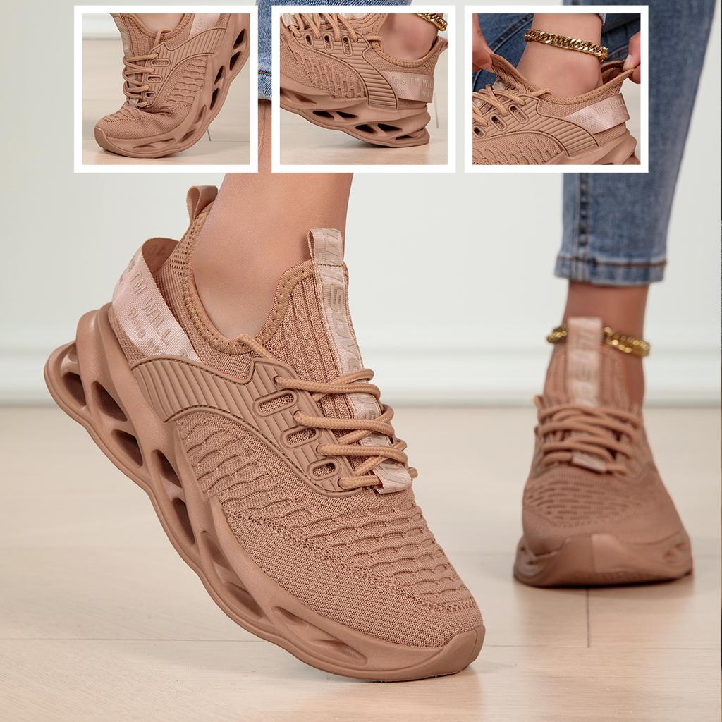 Sneakers Women Breathable Mesh Running Shoes Men Lightweight Height Boosting Casual Sneakers Cushioned Sole Comfortable Outdoor