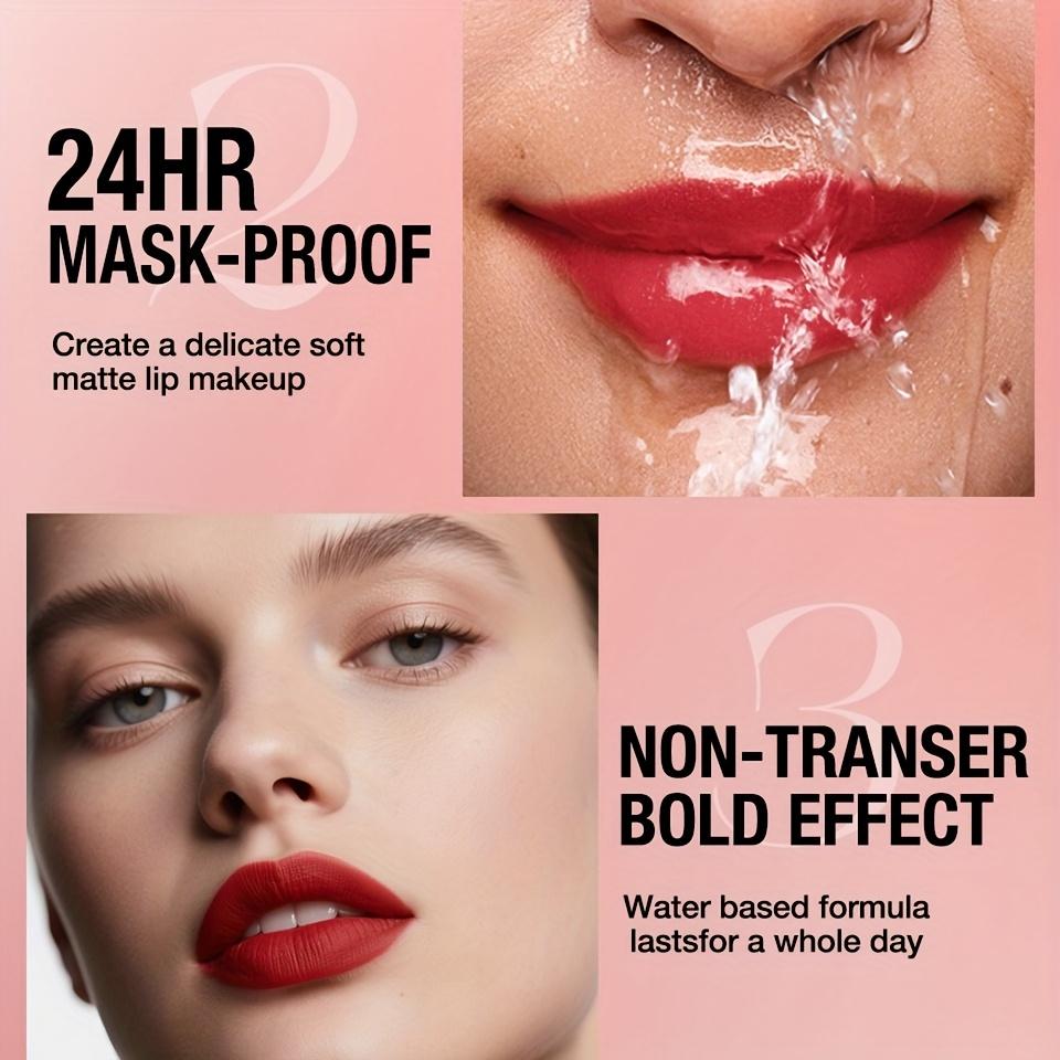 12set Lip Liner & Lipstick Set, Matte Effect and Moisturizing, Soft and Silky Touch, Create Full Lips, Waterproof Formula.