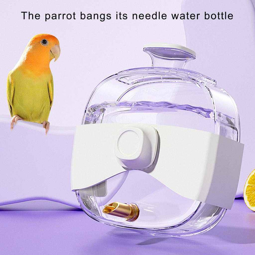 15.2Oz Bird Water Dispenser with Firing Pin and Easy Installation for Small To Large Birds Daily Watering Supply