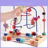 Wooden Baby Bead Maze Toy For Visual And Motor Skills Development For Toddlers