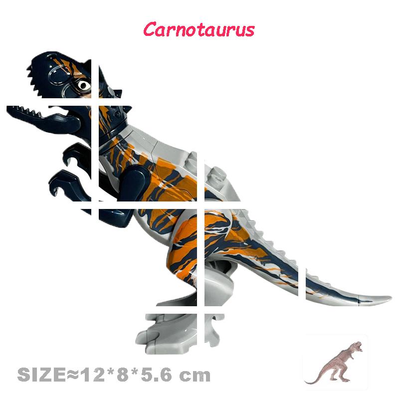 Velociraptor Triceratops Jurassic Dinosaurier Welt Indominus T-Rex Modell Zusammenbauen Pädagogische Bausteine Spielzeug für Kinder Geschenke