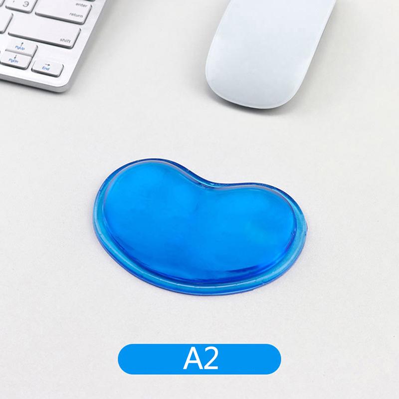Quality Wavy Comfort Gel Computer Mouse Hand Wrist Rests Support Cushion Pad,Fashion Silicone Heart-Shaped Wrist Pad
