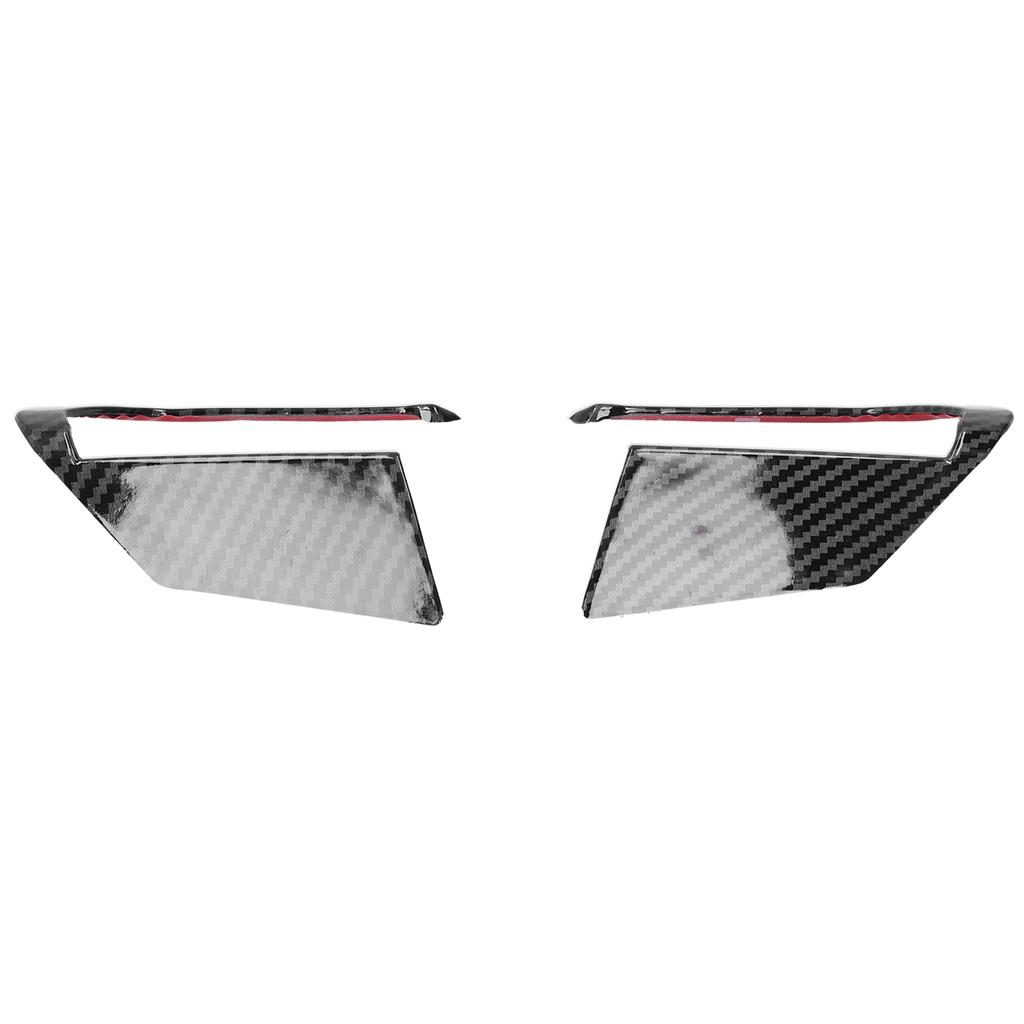 2pcs Auto Steering Wheel Cover Trim Left and Right Position Fit for 3CelsiusAxela 2020