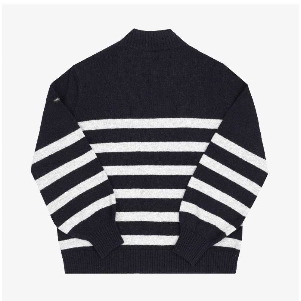 Saint JameS Lugano Stripe Women S Knit 4313 Navy griS