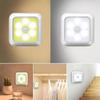 6LED Cabinet Light Motion Sensor Night Light Wall Lamp Closet Cabinet Stair Wireless for Bedroom Corridor Staircase Indoor Decor