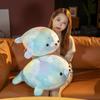Kawaii Seal Plush Toys Cartoon Stuffed Soft Colorful Sea Lion Pillow Adorable Sleeping Cushion Birthday Gift for Baby Kids