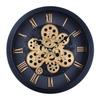Gear Clock in Antique Style Living Room Wall Decoration Study Retro Nostalgic High-end Creative Three-dimensional Round Wall Clock
