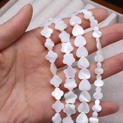 Bead Assortments Shell Beads White Shell Irregular Isolation Beads For Jewelry Making DIY Pendants Necklace Earrings Bracelet Accessory