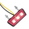 12V Motorcycle LED License Plate Light Waterproof with Multiple Color Options