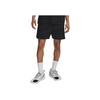 Under Armour Curry Series Elastic Waistband Drawstring Solid Color Sports Shorts Men Shorts Black 1390345-001