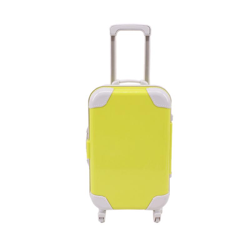 18" Doll Suitcase with Solid Color Lid - Fits American Dolls, In Stock Accessories