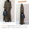 ZeoYoee Shirt Long Plus Solid Loose Office Winter Women's Autumn/Winter Dress, Sleeves, A-Line, Stand-Up Collar, Pockets, Sizes, Color, Casual, Fit,