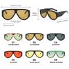 Big Cat Eye Women Sunglasses Fashion Oversized Vintage Summer Driving Shades For Ladies UV Protection