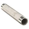 2 In X 10 In 304 Stainless Steel Nipple, Threaded On Both Ends, Pipe Schedule 40,20400008222