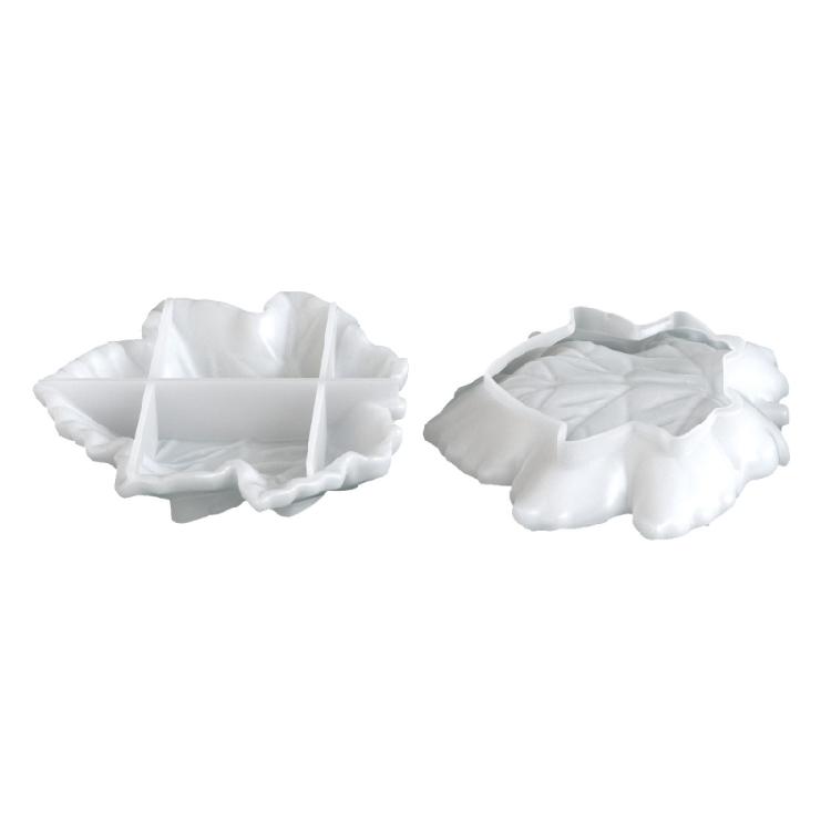 

Decorative Silicone Leaf Tray Mould For Resin Art Home Organization Unique Gift Flexible Designs 1