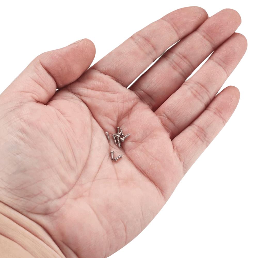 1200 Stück Kleine Selbstschneidende Schrauben Mini Mini Schrauben Set Mikro Schrauben Brillenreparatur