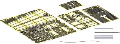 Voyager Models 1/48 WWII German King Tiger Heavy Tank Porsche Turret Upgrade Set (for Tamiya 32539) Plastic Model Parts VPE48048 (Tank)
