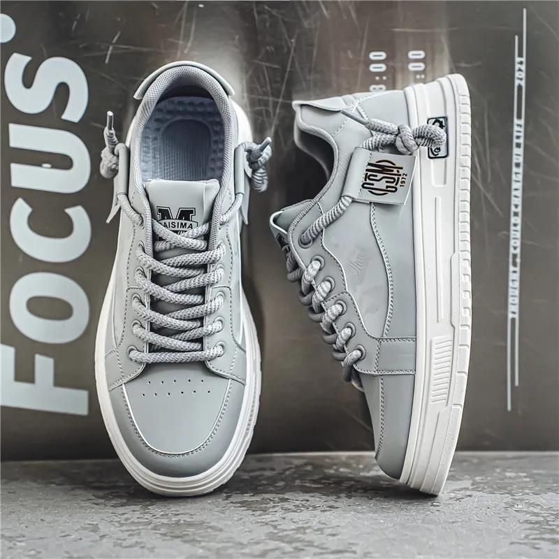 Fashion Casual Sneaker Skateboard Shoes for Men Men's Sneakers Loafers Apring and Autumn Sports and Leisure Non-Slip Fashion All-match
