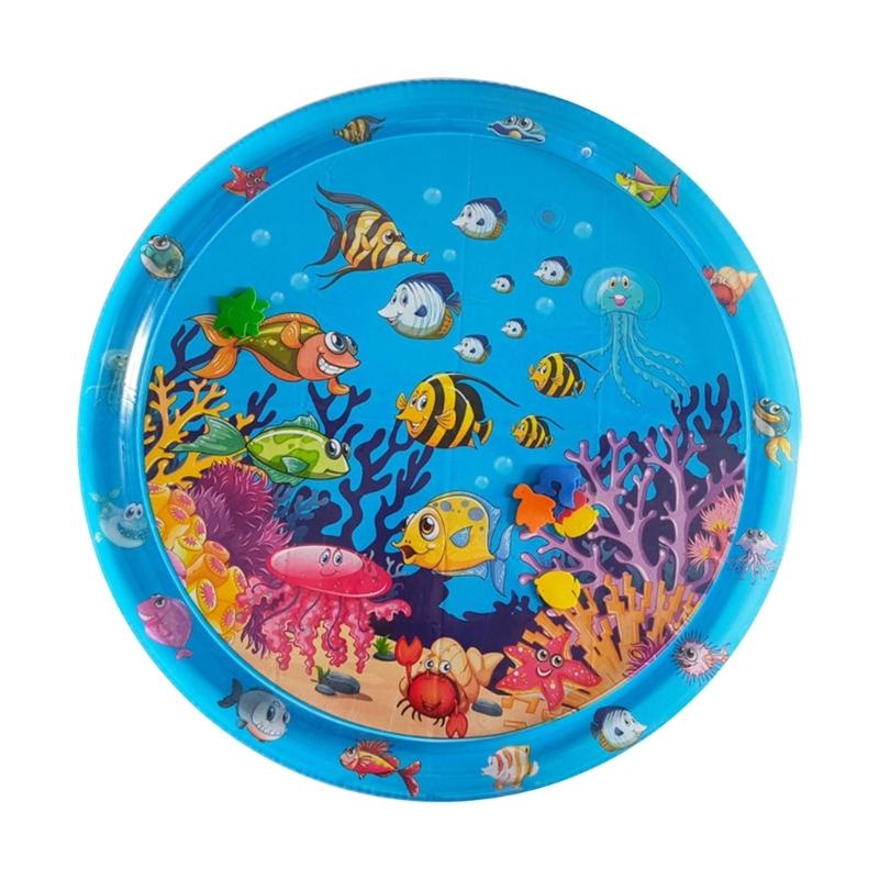 

Cats Cooling Mat Water Play Mat Dogs Bed Lounger Inflatable Bed