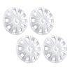 4Pcs 17 Inch Hubcap Wheel Cover Snap On Impact Resistant Wheel Rim Cover Universal for Transit Conne
