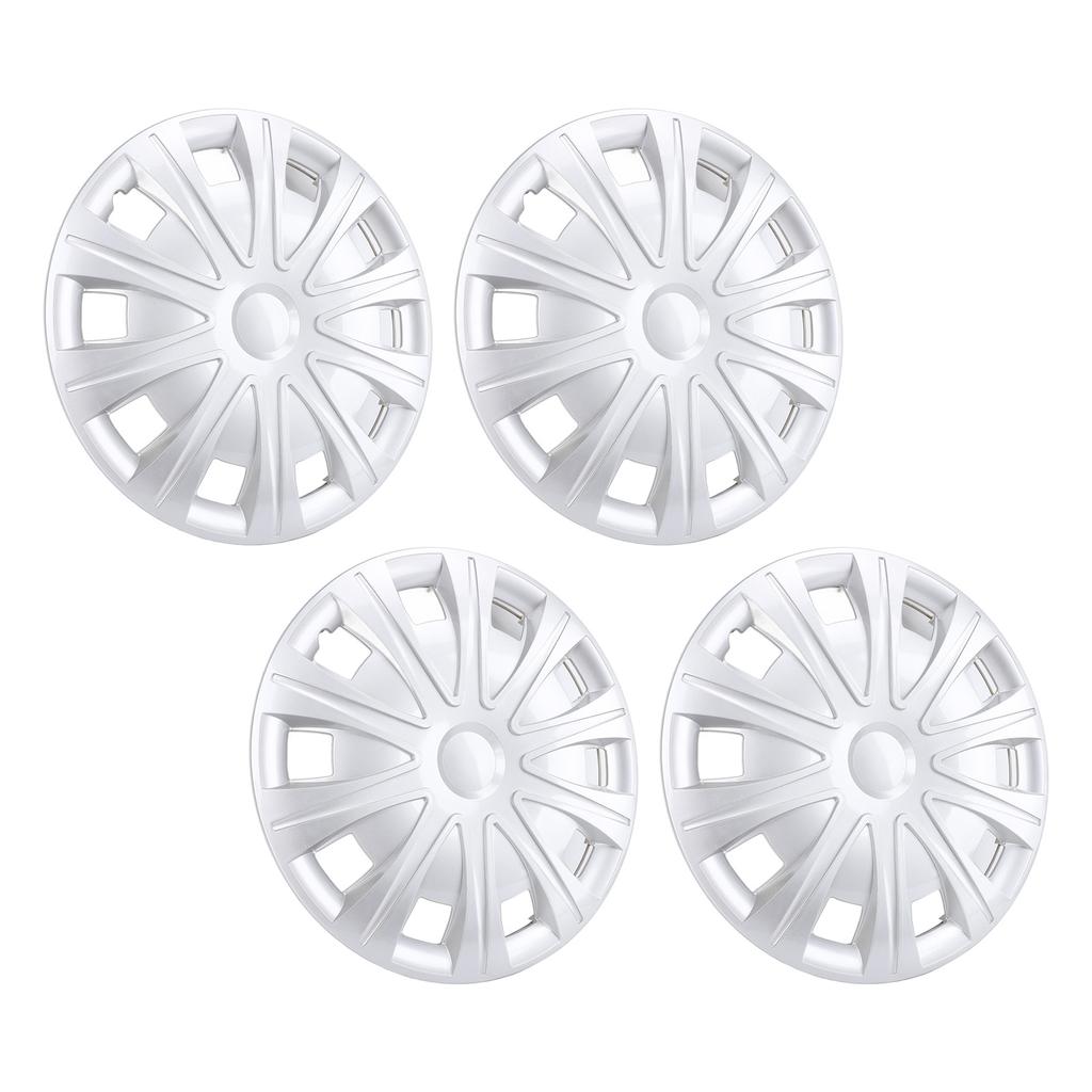 4Pcs 17 Inch Hubcap Wheel Cover Snap On Impact Resistant Wheel Rim Cover Universal for Transit Conne