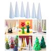 6Pcs Foam Cones for Crafts Multifunctional Accessories Decorations Christmas Trees Children Kids
