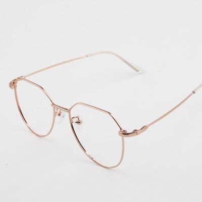 Men's and Women's Couple Hexagon Neat Glasses Frame