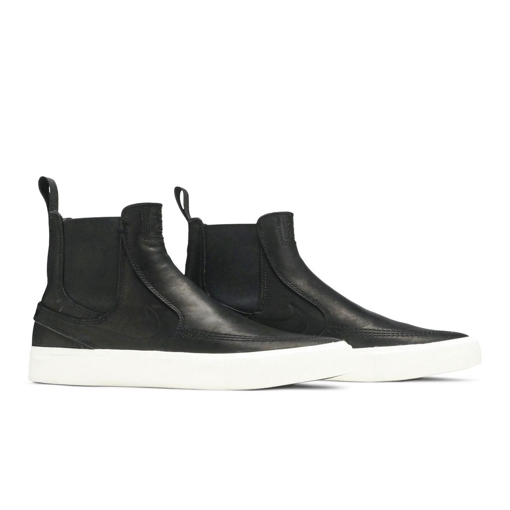 Nike Zoom Janoski Slip Mid RM SB 'Black Pale Ivory' (Unisex) Black / Black / Pale Ivory / Black Skateboard Shoes BQ5888 001