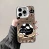 Cartoon Cat Milk Apple iPhone Case for 17/16/15/14/13/12/11 Pro Max