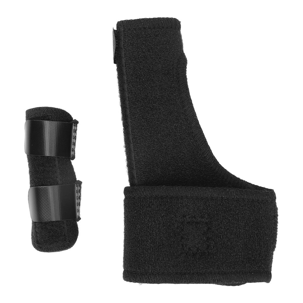 Thumb Splint Brace Breathable Pain Relief Finger Wrist Stabilizer for Arthritis Tendonitis Black Left Handed