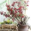 NEWLY Christmas Pick Wreath Red Berry Artificial Flower Xmas Party Home DECOR UK