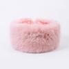 Faux Fur Empty Hat Soft Headband Cover Fashion Travel Brimless Hat
