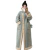 Double-sided Suede Lamb Wool Coat Women's Winter Thickened Fur Integrated Medium and Long Imitation Fur Coat Fashion