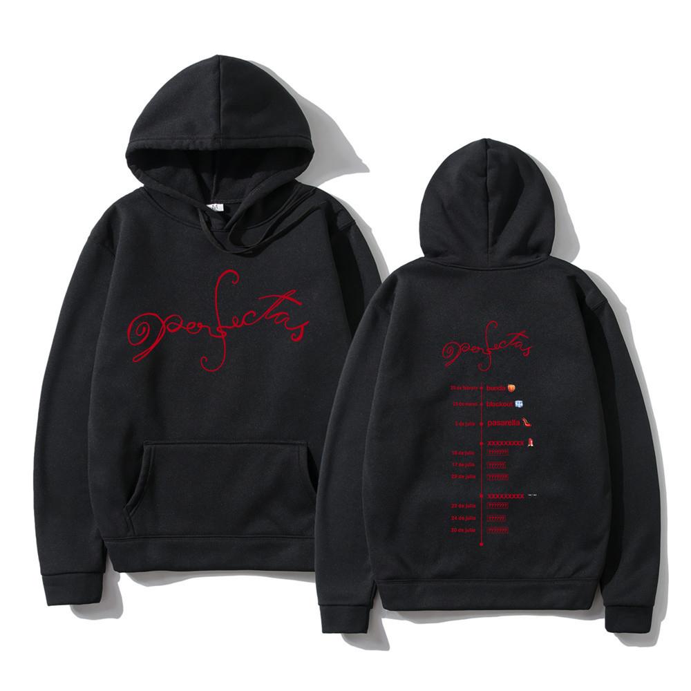 Perfektes Emilia 2025 Album Hoodie Emilia Mernes Vintage Retro Herren/Damen Hoodies Harajuku Winterkleidung Pullover Sweatshirt