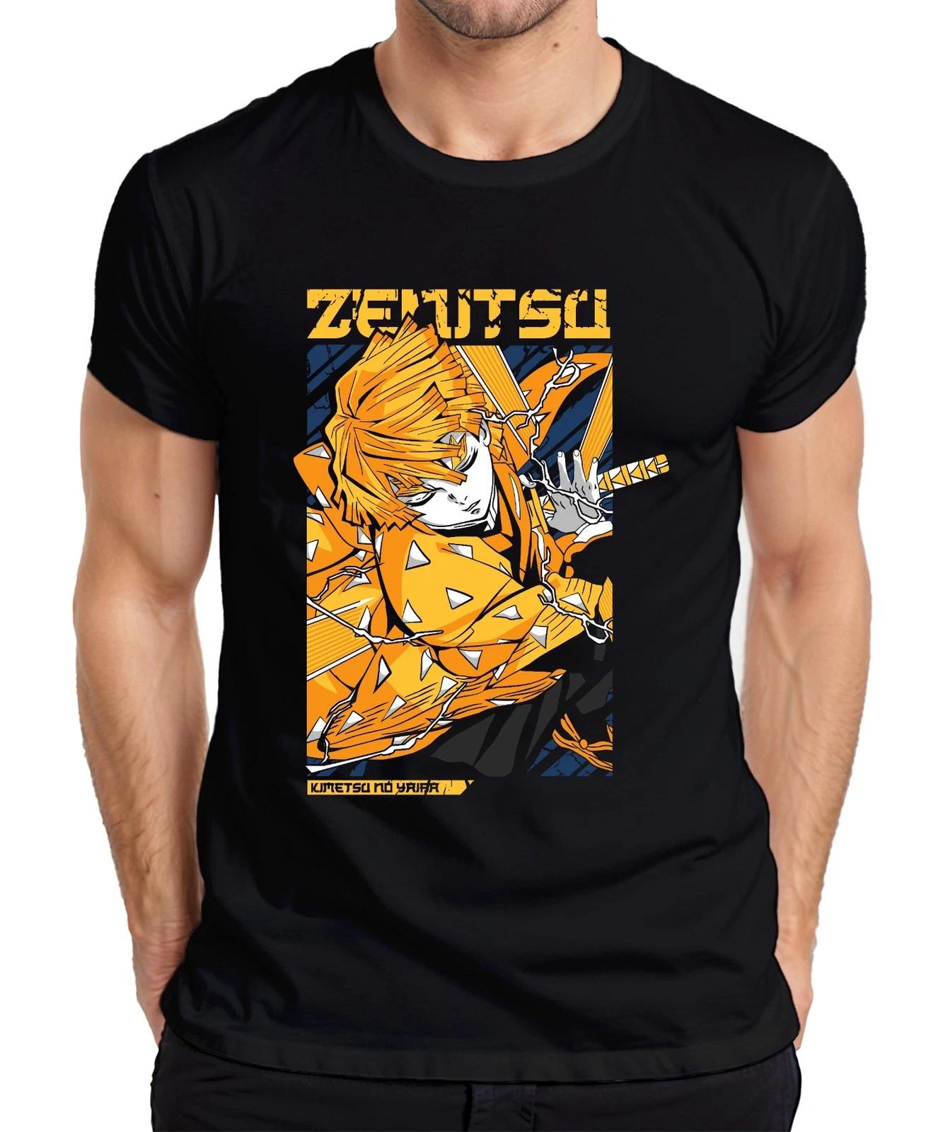 Zenitsu Agatsuma Kimetsu no Yaiba Blitz Schwert Anime Japan Y2K Streetwear Manga M