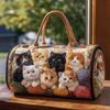 Sac à bandoulière portable 2026 Série Animaux Transfrontalier pour Voyage et Fitness