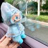 Labubu Doll Outfit Set Transparent Raincoat With Blue Or Yellow Shoes 14 Years Old Kids Collectible Toy Accessory