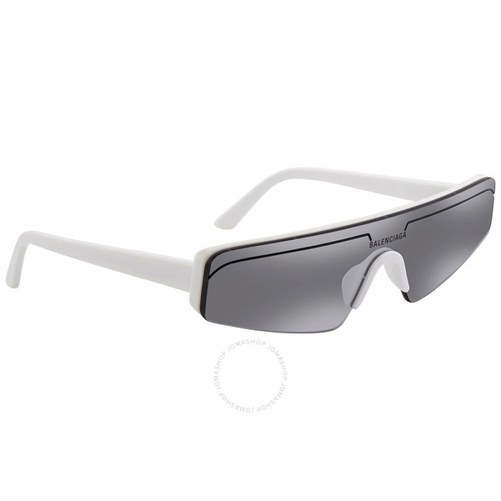 

Balenciaga Silver Shield Unisex Sunglasses Bb0003s 002 99