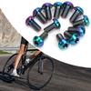 12Pcs   Disc Brake Rotor Screws   Alloy Bike Screw Accessory M5x10mm