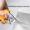 Professional Industrial Shears, JRF Stainless Steel Scissors, Tin Snips For Metal Sheet & PVC Pipe Cutting